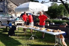 La Gergovienne : poste de ravitaillement à Bessat (Vernines)