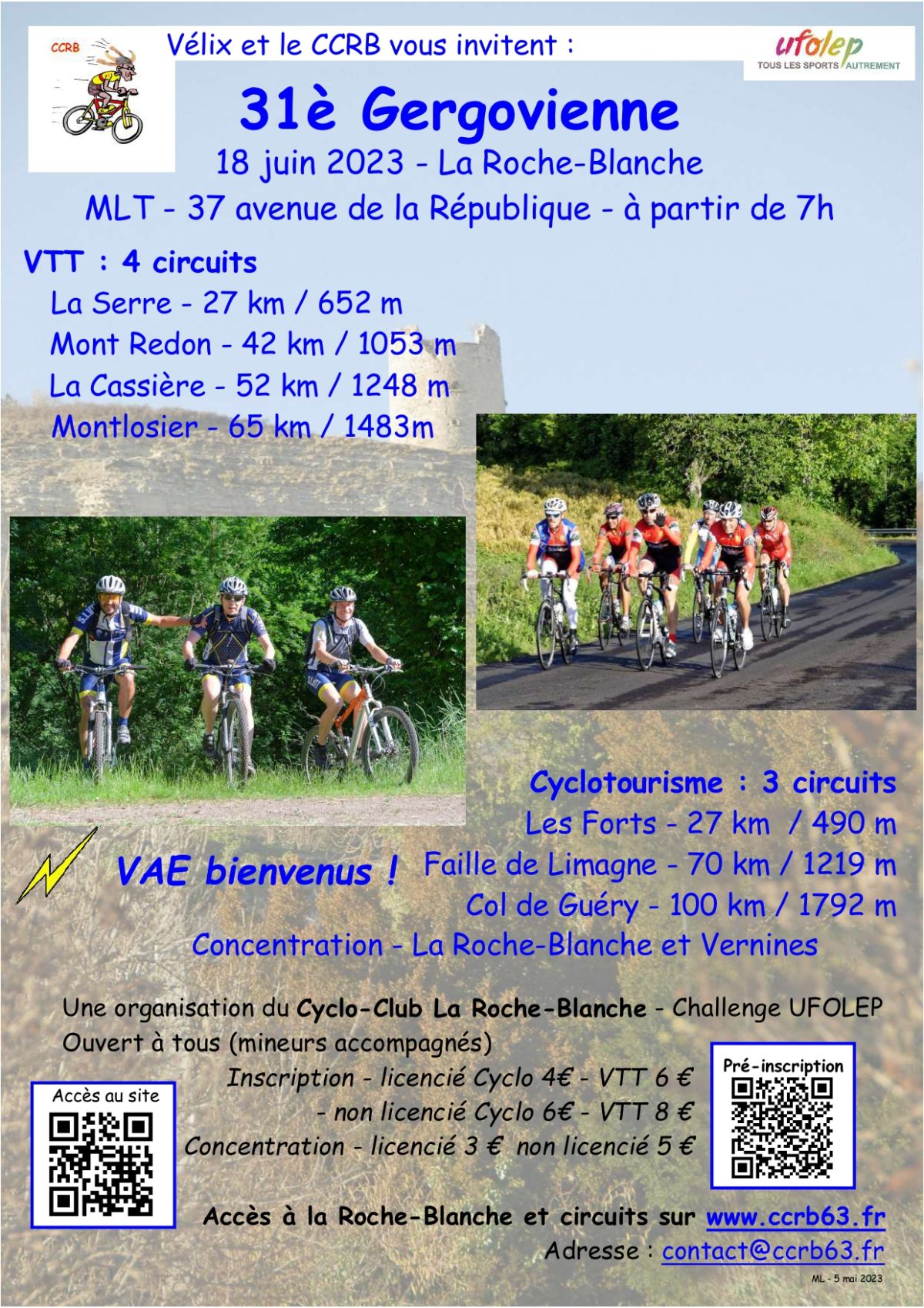 Gergovienne 2023 – CCRB